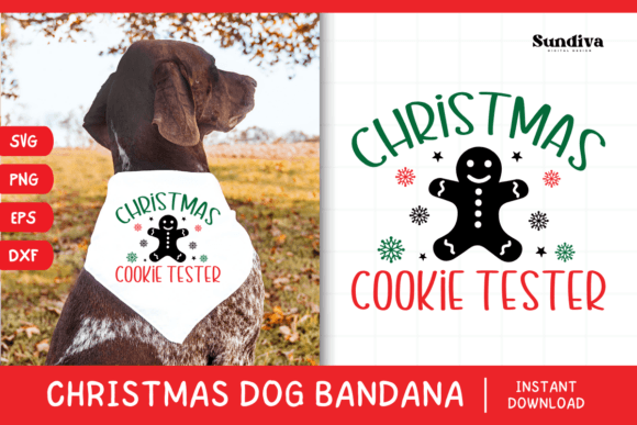 Christmas Dog Bandana Quotes SVG 14