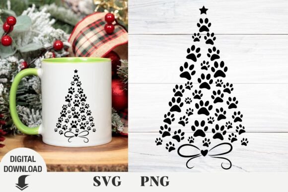 Christmas Tree Svg for Holiday Embroidery