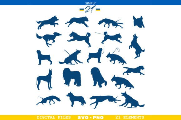 Dog Sport Silhouette Svg Bundle