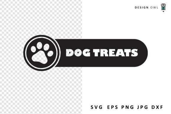 Dog Treats Label SVG