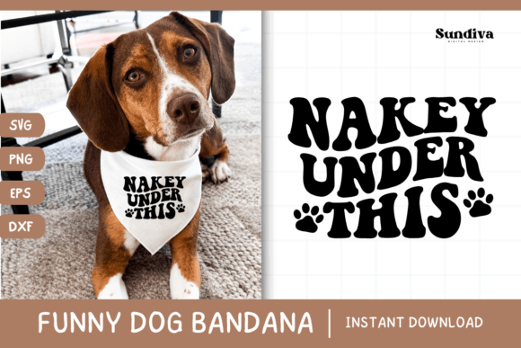 Funny Dog Bandana Quotes SVG 10