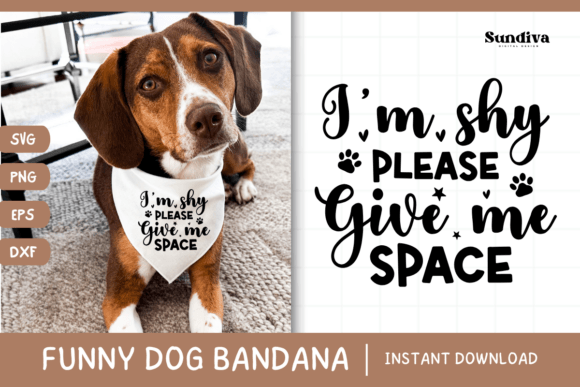 Funny Dog Bandana Quotes SVG 14