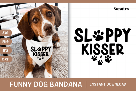 Funny Dog Bandana Quotes SVG 6