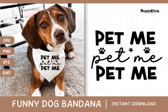 Funny Dog Bandana Quotes SVG 9