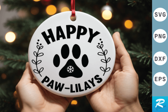 Happy Paw-lilays Svg Design