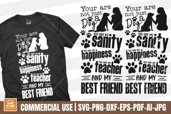 Sweet Girl and Dog in Love SVG PNG DXF